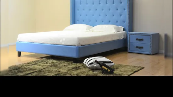 Huayang Hersteller Matratzenbett Modernes Schlafzimmerbett Schlafsofa Kingsize-Bett OEM kundenspezifisch